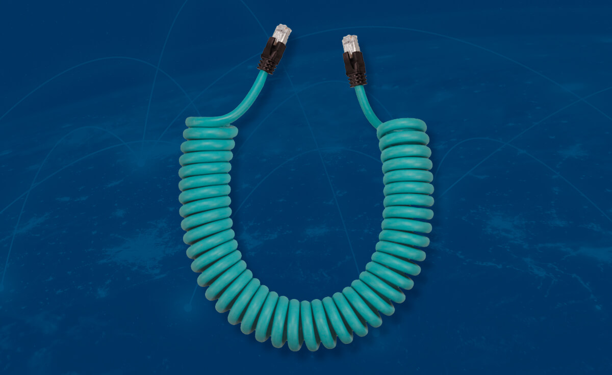 Stewart 新推出螺旋工业电缆组件