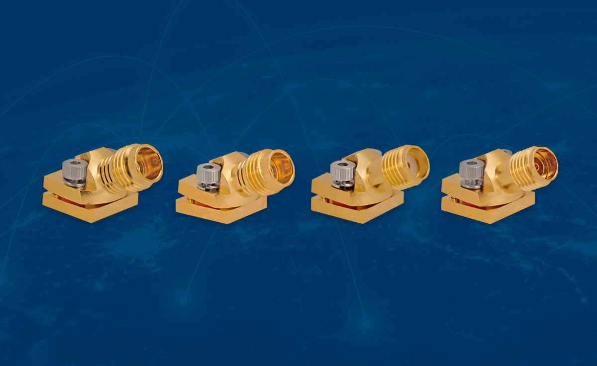 Cinch Connectivity Solutions Extends RF Connector Line with New mmWave Angled 30-degree Product Family