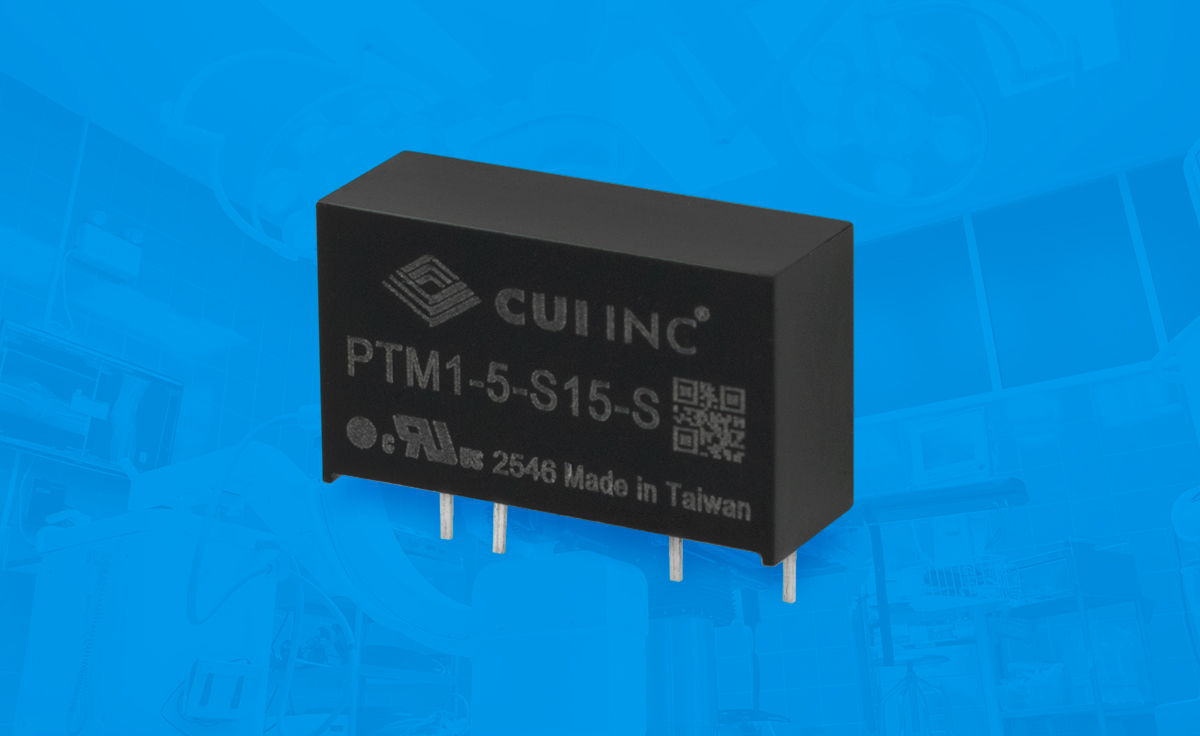 Bel Launches PTM1-S Series 1 W Isolated DC-DC Converters for Medical and ITE Applications