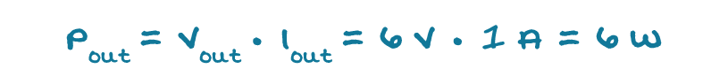 Equation 4: Output power