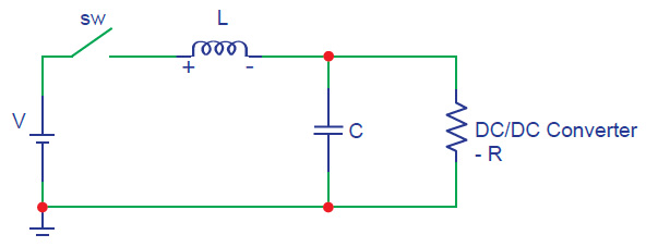 regulated power converter connected instead of dumping resistor