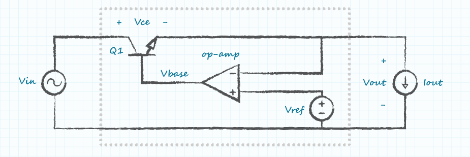 diagram of linear regulator