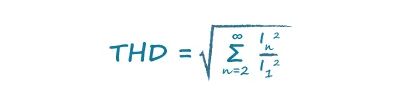 Equation 6: Total Harmonic Distortion