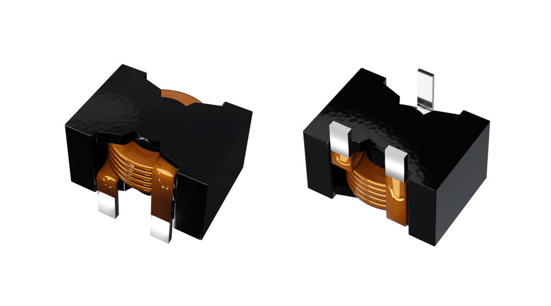 Example of a flat-wire inductor.