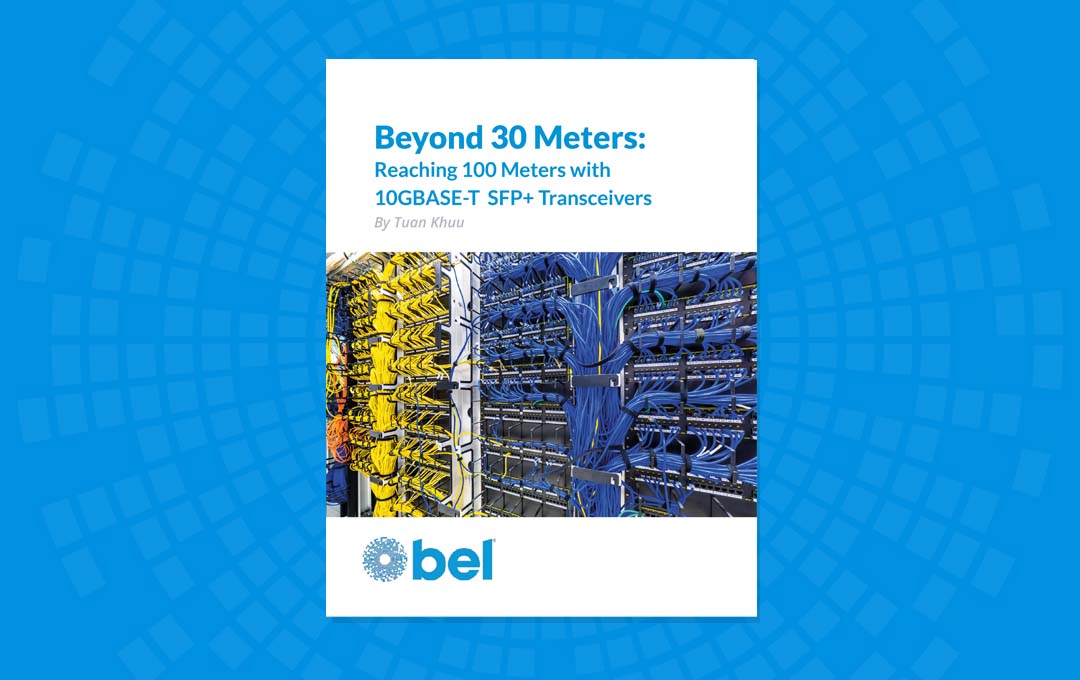 Going Beyond 30 Meters - 10Gbps At 100M