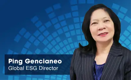 Bel ESG Director- Ping Gencianeo