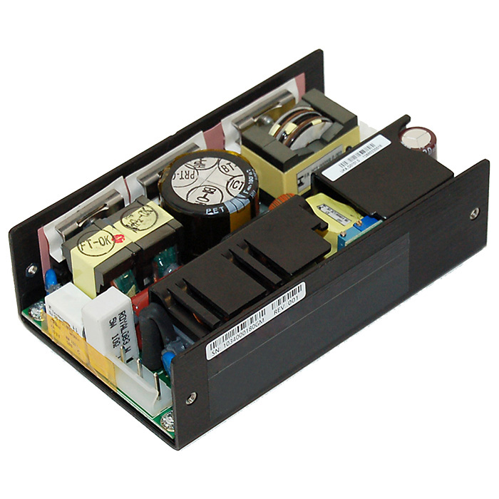 Image of an AC-DC Converter, specifically the ABC400 Series product.
