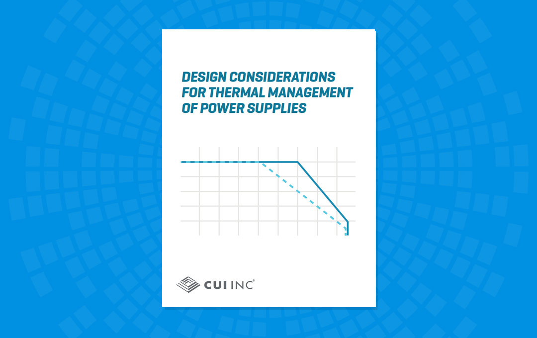 Design Considerations for Thermal Management of Power Supplies