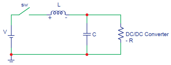 regulated power converter connected instead of dumping resistor 